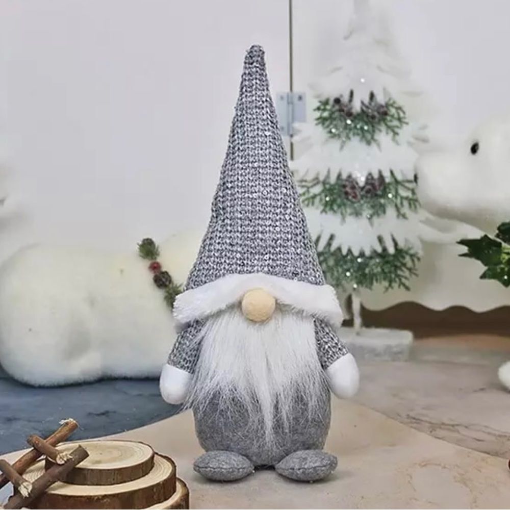 ‎🎄GRAY CHRISTMAS GNOME